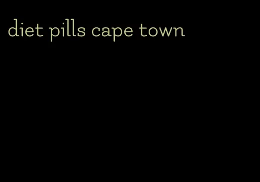 diet pills cape town