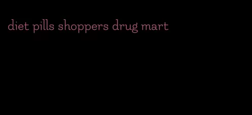 diet pills shoppers drug mart