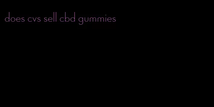 does cvs sell cbd gummies