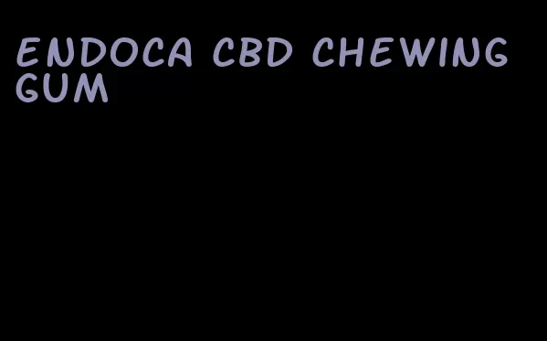 endoca cbd chewing gum