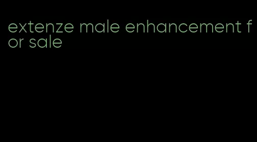 extenze male enhancement for sale