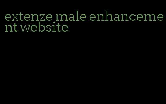 extenze male enhancement website