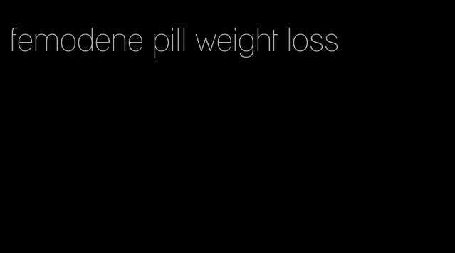 femodene pill weight loss