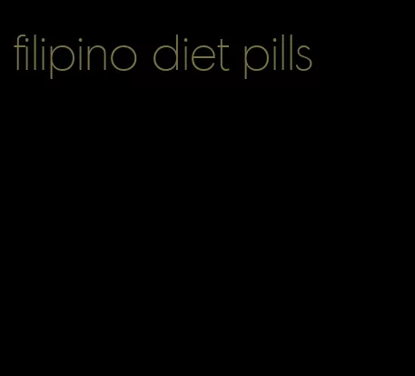 filipino diet pills