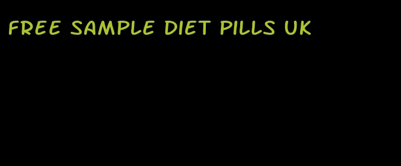 free sample diet pills uk