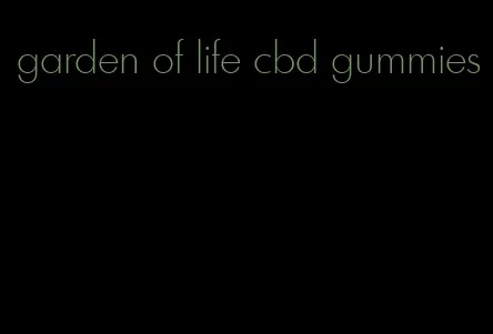 garden of life cbd gummies