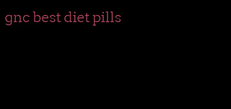 gnc best diet pills