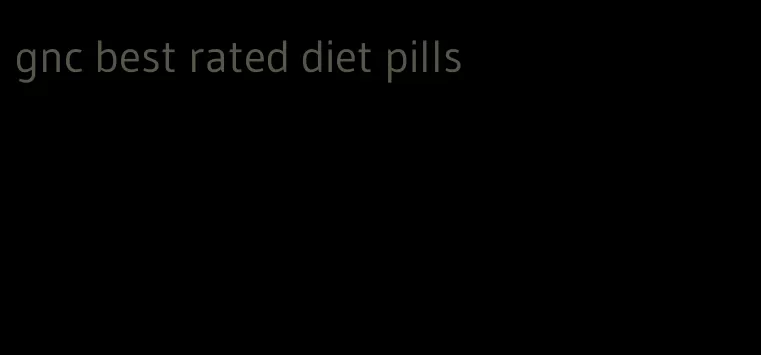 gnc best rated diet pills