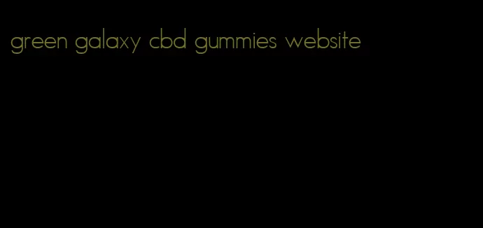 green galaxy cbd gummies website