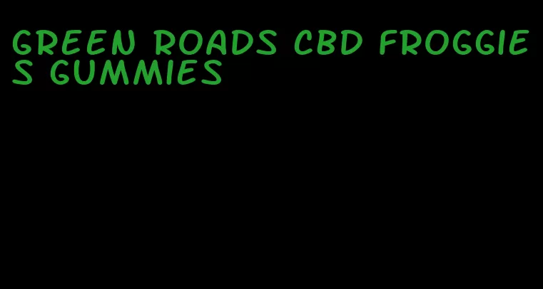 green roads cbd froggies gummies