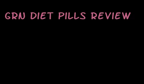 grn diet pills review