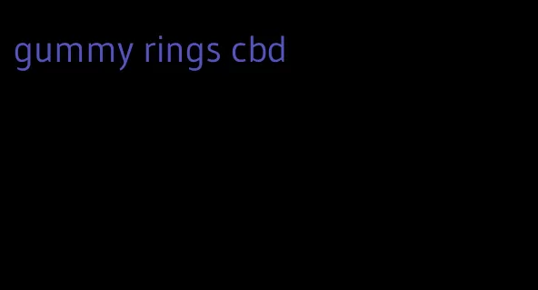 gummy rings cbd