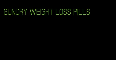 gundry weight loss pills