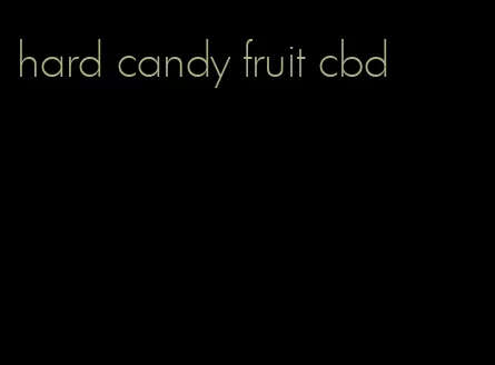 hard candy fruit cbd