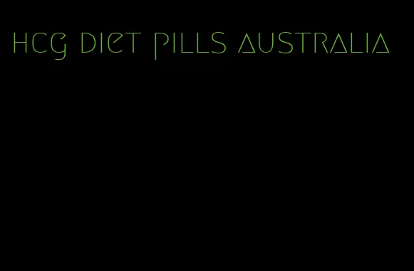 hcg diet pills australia