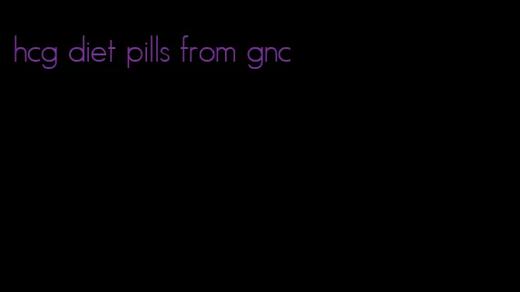 hcg diet pills from gnc