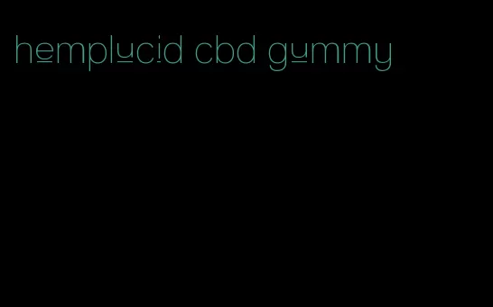 hemplucid cbd gummy