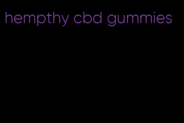 hempthy cbd gummies