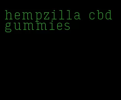 hempzilla cbd gummies