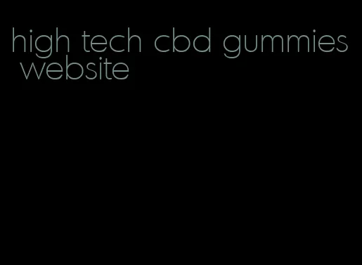 high tech cbd gummies website