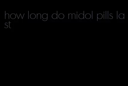 how long do midol pills last