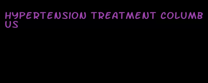 hypertension treatment columbus