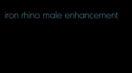 iron rhino male enhancement