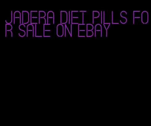 jadera diet pills for sale on ebay