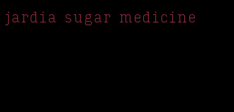 jardia sugar medicine