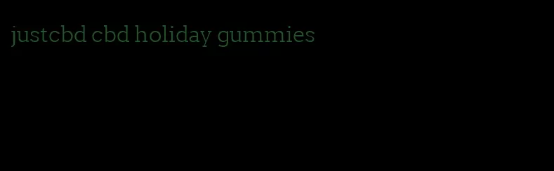 justcbd cbd holiday gummies