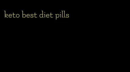 keto best diet pills