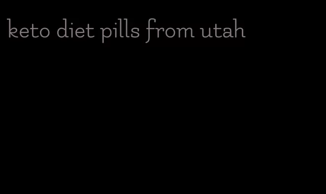 keto diet pills from utah
