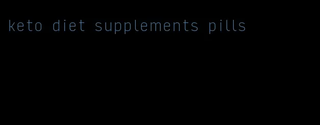 keto diet supplements pills