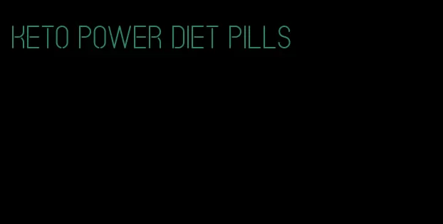 keto power diet pills