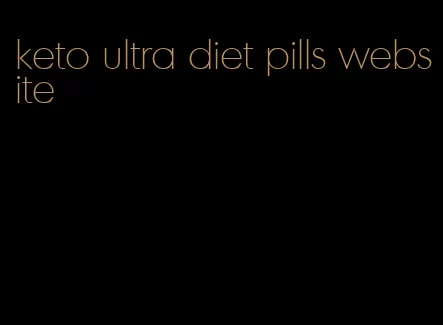 keto ultra diet pills website