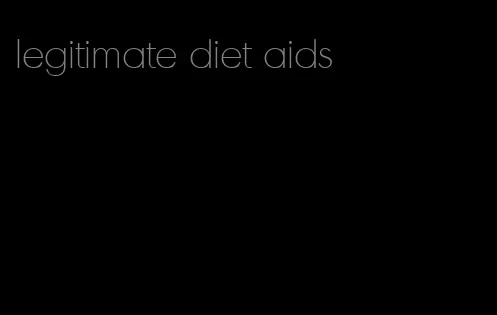 legitimate diet aids