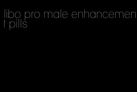 libo pro male enhancement pills