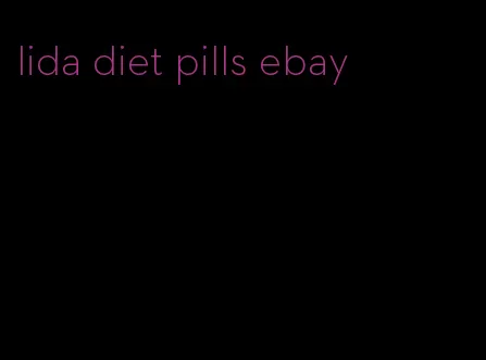 lida diet pills ebay