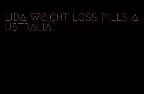 lida weight loss pills australia