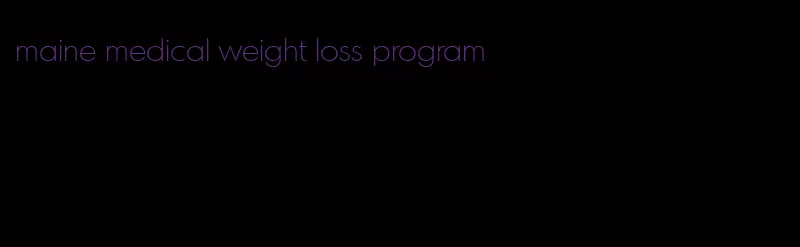 maine medical weight loss program