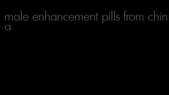 male enhancement pills from china