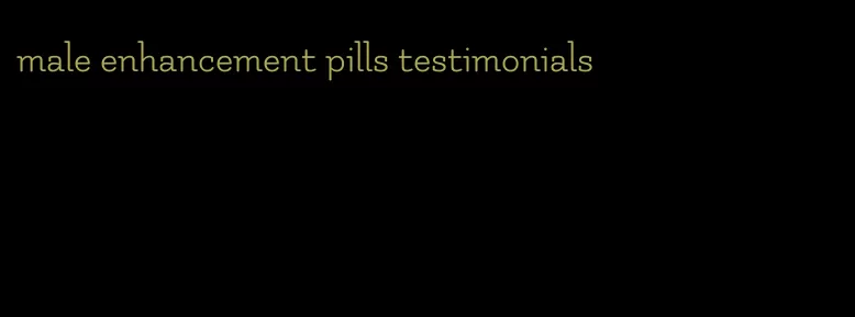 male enhancement pills testimonials