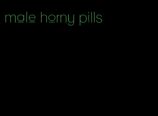 male horny pills