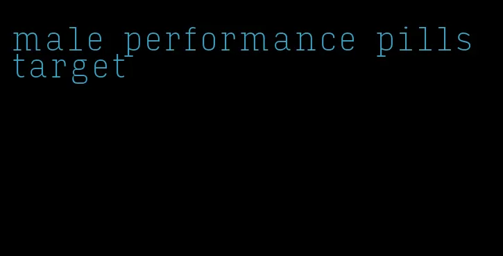 male performance pills target