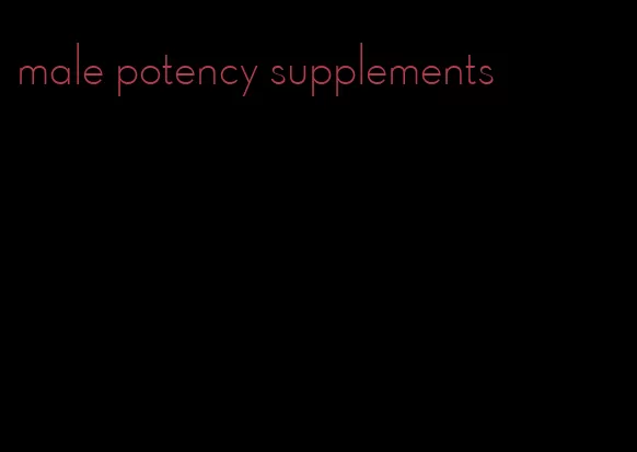 male potency supplements