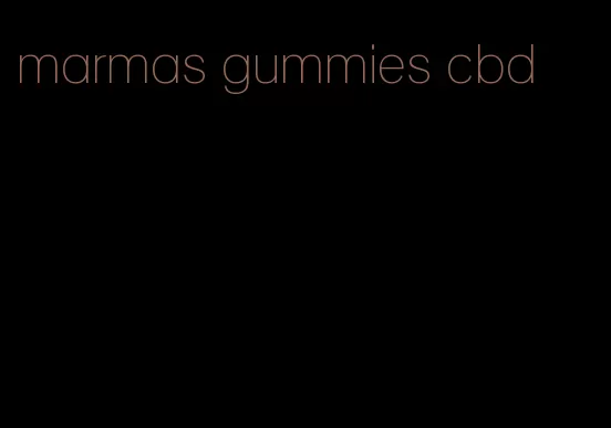 marmas gummies cbd