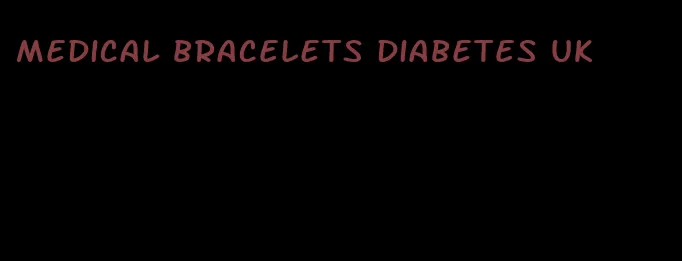 medical bracelets diabetes uk