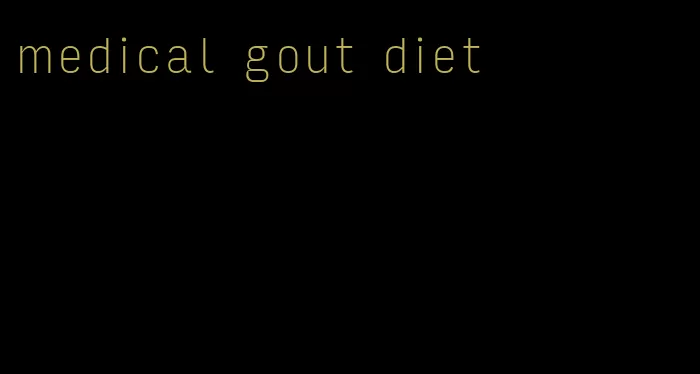 medical gout diet