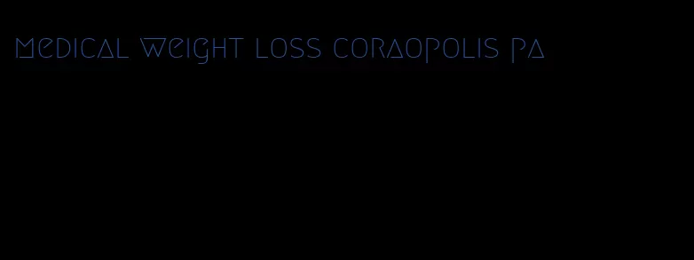 medical weight loss coraopolis pa